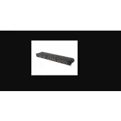 Lanberg Patch Panel 48 port 1U 19" kat.5E FTP ekranowany czarny