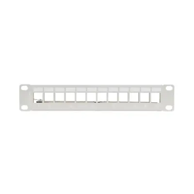 Lanberg Patch panel pusty 12 port 1U 10