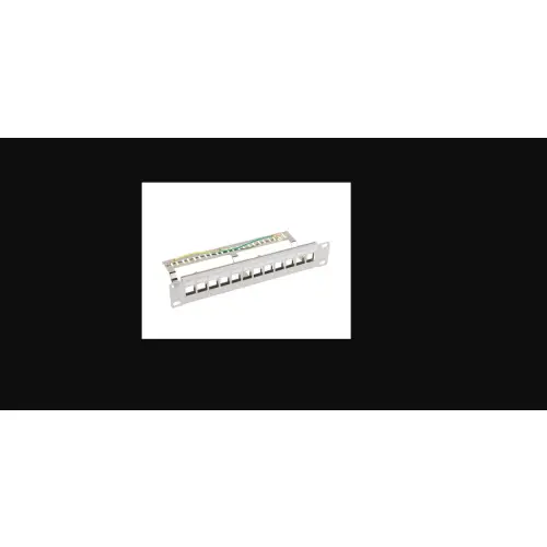 Lanberg Patch panel pusty 12 port 1U 10