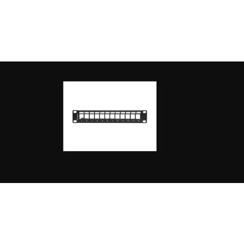 Lanberg Patch panel pusty 12 port 1U 10