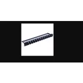 Techly 367836 Patch panel 24x Keystone RJ45 Cat6a UTP, 1U, porty ukośne