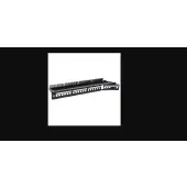Techly 368567 Patch panel na 24 moduły Keystone, 1U, Rack 19"