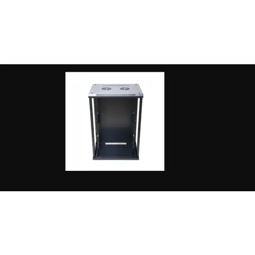 Extralink EX.14367-18U 600x450 Czarna Szafa rack montowana na ścianie