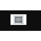 Extralink EX.8574-9U 600x450 Szara Szafa rack montowana na ścianie