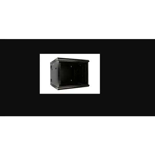 Extralink EX.12929-6U 600x600 AZH Czarna Szafa rack montowana na ścianie, dwusekcyjna