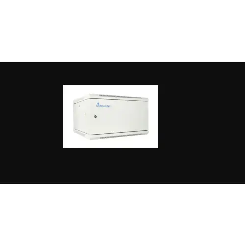 Extralink EX.12998-6U 600x450 ASP Szara Szafa rack montowana na ścianie, drzwi blaszane pełne