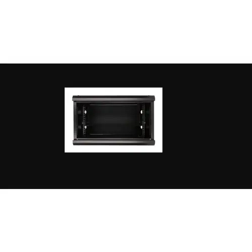 Extralink EX.7225-6U 600x450 Czarna Szafa rack montowana na ścianie