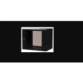 Extralink Premium EX.39311-9U 600x450 Czarna Szafa rack beznarzędziowy montaż
