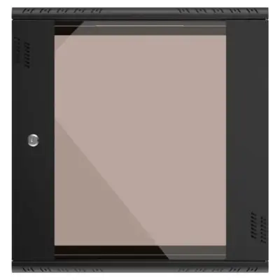 Extralink Premium EX.39342 12U 600x450 Czarna Szafa rack beznarzędziowy montaż, montowana na ścianie