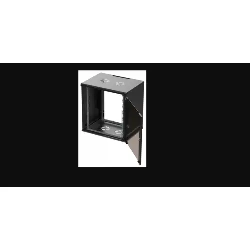 Extralink Premium EX.39342 12U 600x450 Czarna Szafa rack beznarzędziowy montaż, montowana na ścianie
