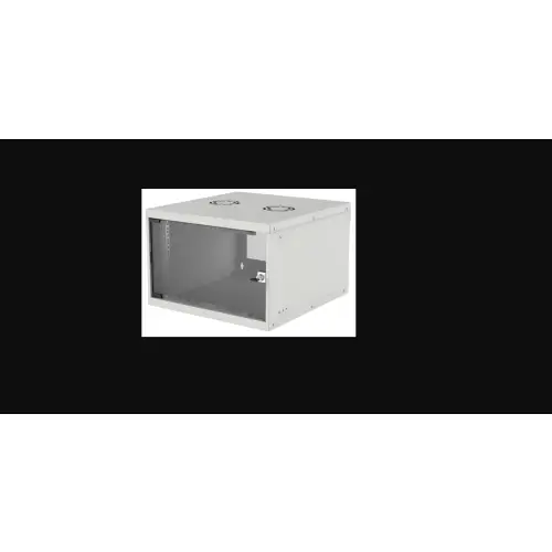 Intellinet 714792 Szafa wisząca rack 19" 6U 540x560 Basic Flatpack szara