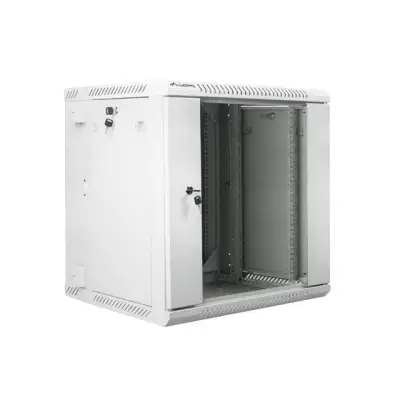 Lanberg szafa rack wisząca dwusekcyjna 19" 12U 600X600 szara