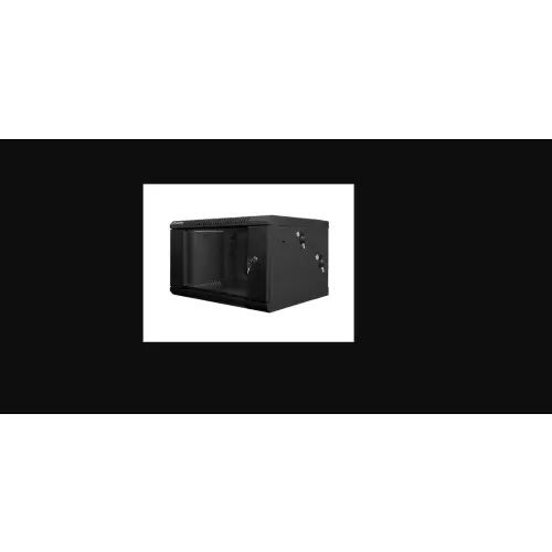 Lanberg szafa rack wisząca dwusekcyjna 19" 6U 600X600 czarna