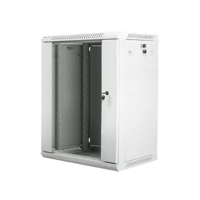 Lanberg szafa rack wisząca 19" 15U 600X450 szara V2