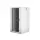 Lanberg szafa rack wisząca 19" 22U 600X600 szara V2