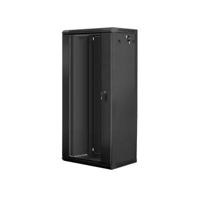 Lanberg szafa rack wisząca 19" 27U 600X450 czarna V2