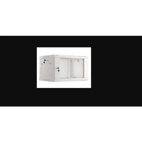 Lanberg szafa rack wisząca 19" 6U 600X450 szara V2