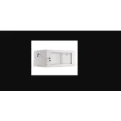 Lanberg szafa rack wisząca 19" 4U 600X450 szara V2