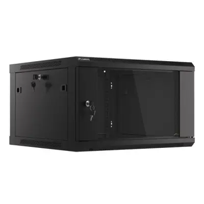 Lanberg szafa rack wisząca 19" 6U 600X600 czarna V2