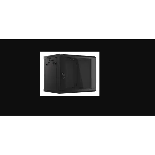 Lanberg szafa rack wisząca 19" 9U 600X450 czarna V2