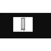 Lanberg Open Rack 42U 600x800 czarny V2