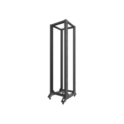 Lanberg Open Rack 42U 600x800 czarny V2