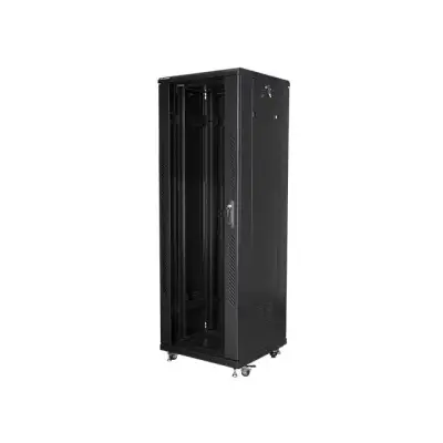 Lanberg szafa rack stojąca 19" 37U 600x600 czarna