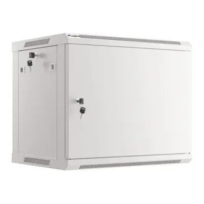 Lanberg szafa rack wisząca 19" 9U 600X450 szara drzwi metalowe