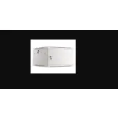 Lanberg szafa rack wisząca 19" 6U 600X600 szara drzwi metalowe