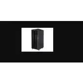 Lanberg szafa rack stojąca 19" 27U 800x1000 czarna drzwi szklane LCD V2