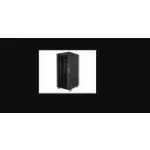 Lanberg szafa rack stojąca 19" 22U 800x800 czarna drzwi szklane LCD V2