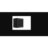 Lanberg szafa rack wisząca 19" 12U 600X450 czarna drzwi perforowane
