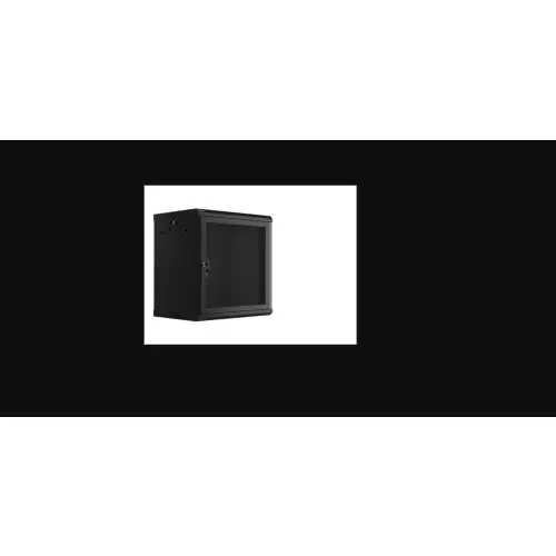 Lanberg szafa rack wisząca 19" 12U 600X450 czarna drzwi perforowane