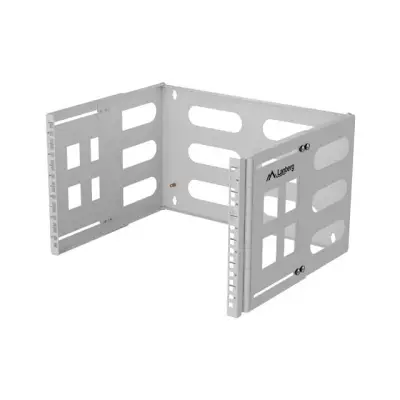 Lanberg uchwyt ścienny rack 19" 6U szary