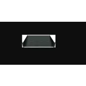 Intellinet Półka 1U 150mm rack 19" 2 punkty mocowania, pełna, czarna