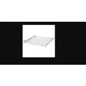 Intellinet Półka 1U 470mm rack 19" 4 punkkty mocowania, perforowana, szara