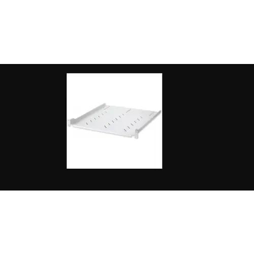 Intellinet Półka 1U 470mm rack 19" 4 punkkty mocowania, perforowana, szara