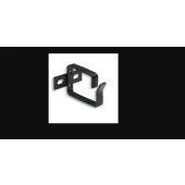 Intellinet 919586 Pojedynczy uchwyt do organizacji kabli w szafie Rack 19", czarny