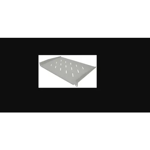 Intellinet 714990 Półka 1U 300mm rack 19" 2 punkty mocowania, perforowana, szara