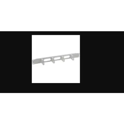 Intellinet 712101 Organizer kabli 1U do szaf Rack 19", 4 uchwyty 48x43 mm, szary