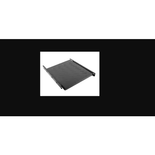 Lanberg Wysuwana półka do szaf 19'' 800mm 1U czarna