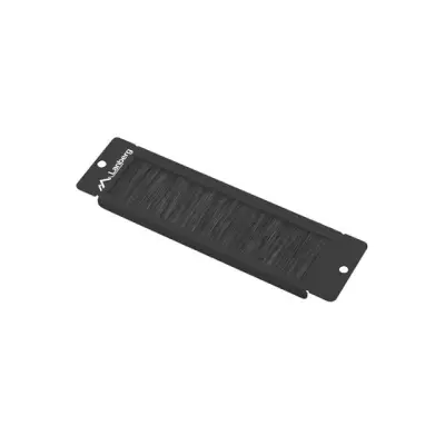 Lanberg Panel szczotkowy do szafy 10" czarny