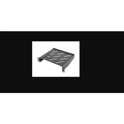 Lanberg Półka do szaf 10'' 310mm 1U czarna
