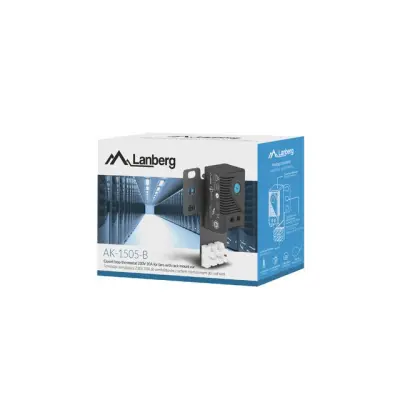 Lanberg termostat zamykający 10A czarny