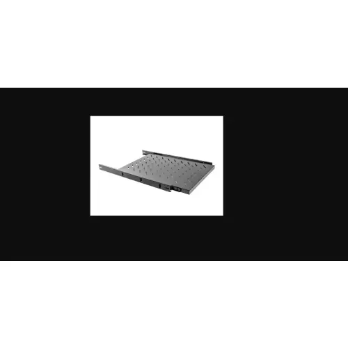 Lanberg Wysuwana półka do szaf 19'' 1000mm 1U czarna