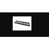 Lanberg Organizer Kabli Pionowy 22U czarny 2 sztuki