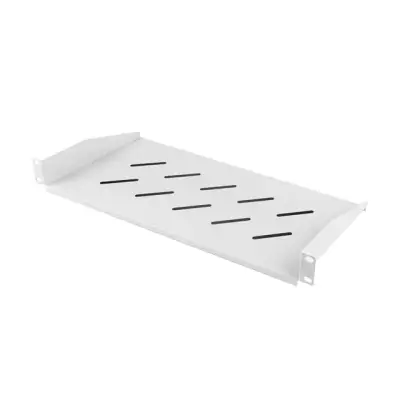 Lanberg Półka do szaf 19'' 350/450/600/800/1000mm 1U szara