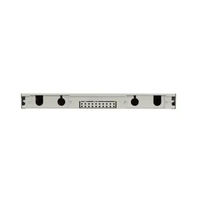 Lanberg Przełącznica światłowodowa 12XSC Simplex / 12XLC Duplex Rack 19'' 1U szara