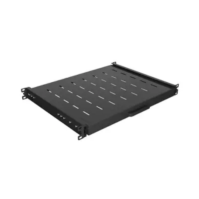 Lanberg Wysuwana półka do szaf rack 19'' 350mm 1U czarna