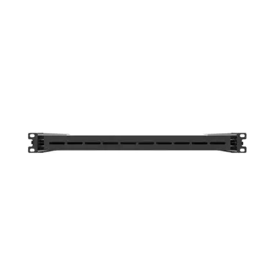 Lanberg Wysuwana półka do szaf rack 19'' 350mm 1U czarna